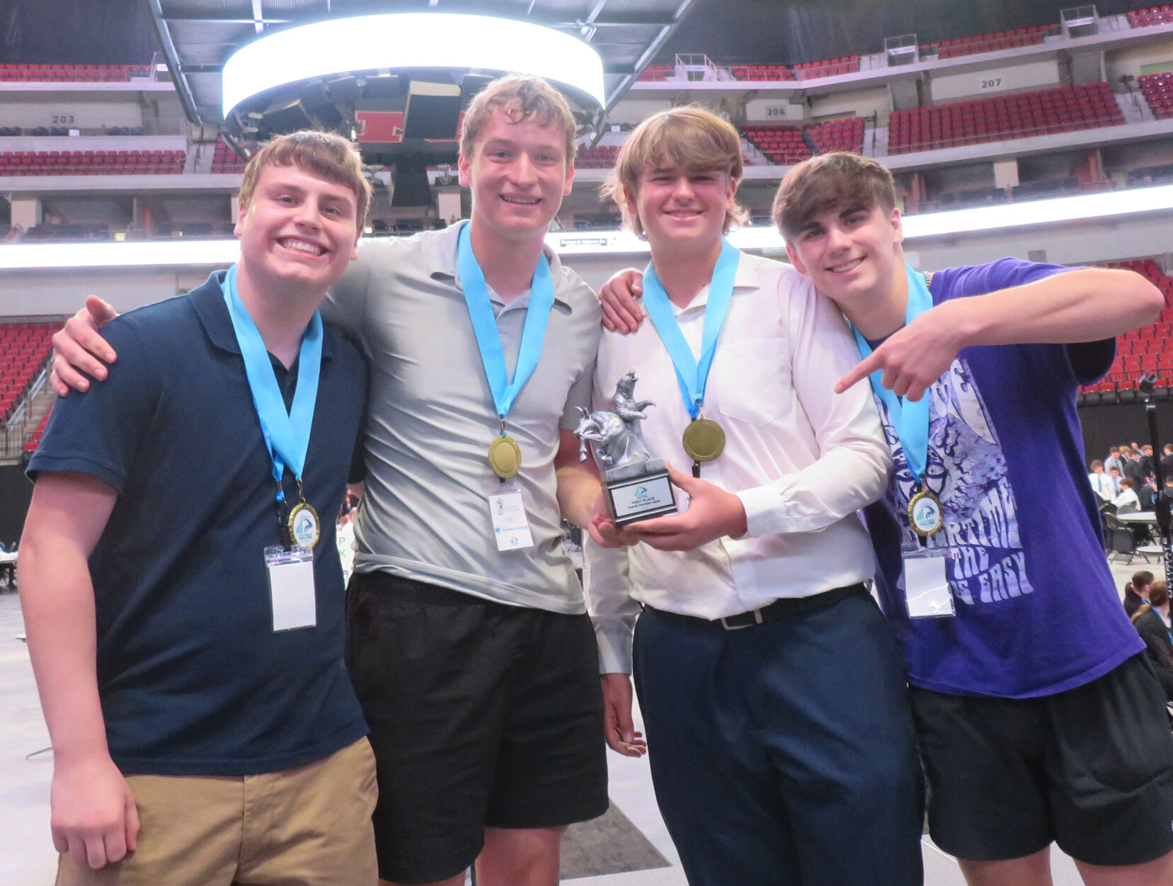 Lincoln Lutheran Church Champion Team